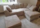 ELEGANT SOFAS, L-SHAPED CORNER AND 2+3 SEATERS