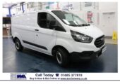 2019 – 69 – FORD TRANSIT CUSTOM 300 2.0TDCI ECOBLUE 105PS SWB VAN (EURO 6)