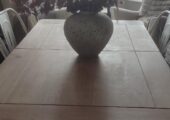 Dining table & 6 chairs