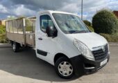 2012 (62) VAUXHALL MOVANO 2.3 CDTI 125 DROPSIDE CHASSIS CAB, ONE OWNER FROM NEW