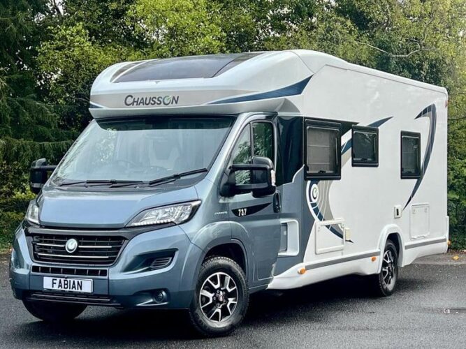2017 Fiat Ducato Chausson Welcome 737 Motorhome Only 3,500 Miles – Stunning