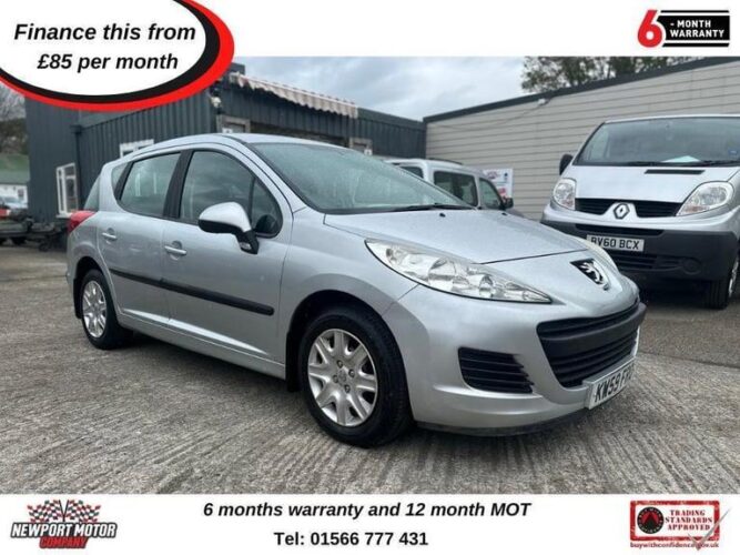 2010 Peugeot 207 1.6 HDi 90 S 5dr [AC] ESTATE Diesel Manual