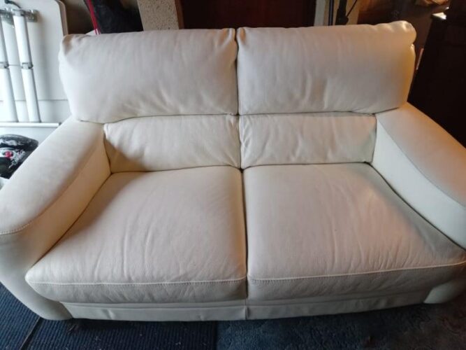 Harveys Grey Fabric Two Seater Sofa