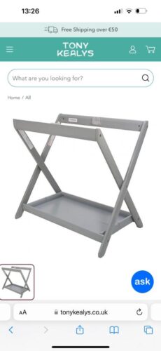 Uppababy bassinet stand perfect condition
