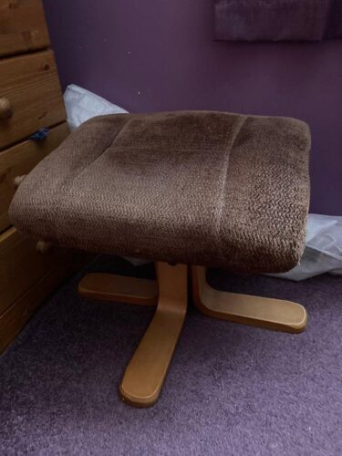 5 solid oak wook chairs