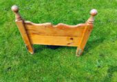 Dog bed. 25. Pine.