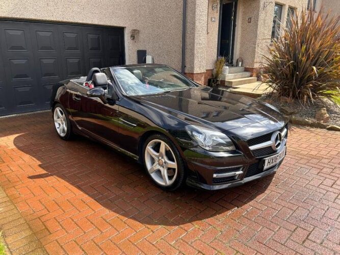 MERCEDES SLK ROADSTER SLK 200 (2.0) AMG Sport Auto (ULEZ & Euro6) – Petrol
