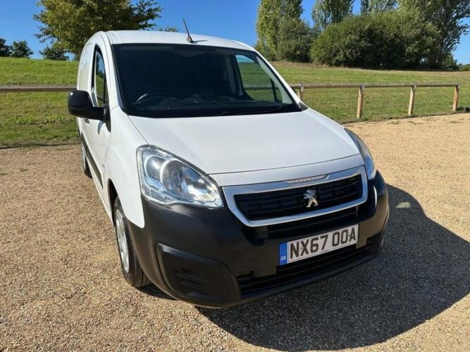 2017 Peugeot Partner 1.6 BlueHDi 854 Professional L1 5dr PANEL VAN Diesel Manual