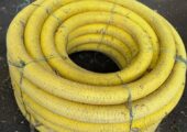 Perforated yellow ducting 100mm