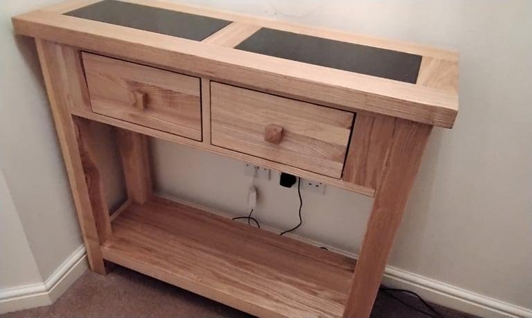 1950s Italian Sideboard with Large Brass Handles