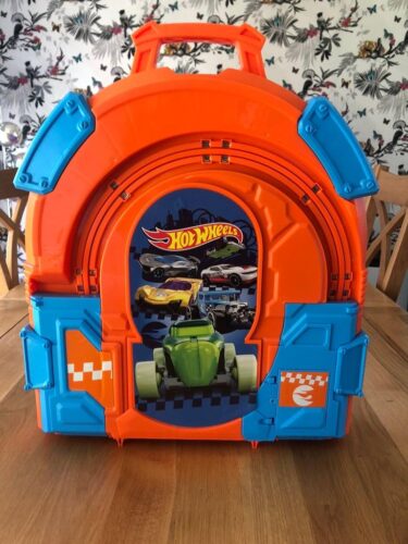 Hot Wheels electric racing track carry case
