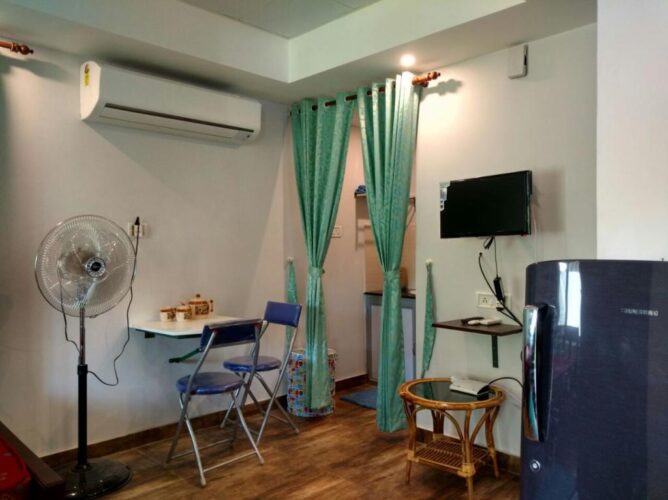 One Bed fully furnished studio villa for short term rent Kochi